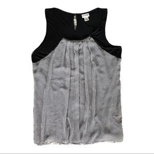 MOTHERHOOD MATERNITY BLOUSE SIZE L BLACK COLOR